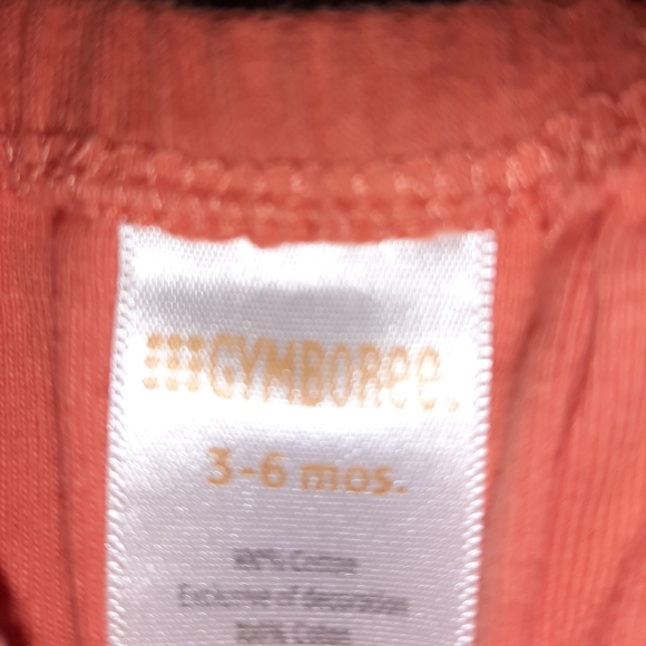 Gymboree Sunny Citrus Outlet Orange Romper 3-6 - Picture 6 of 6